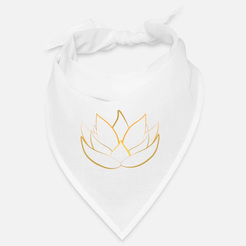 Namaste - Bandana - blanc