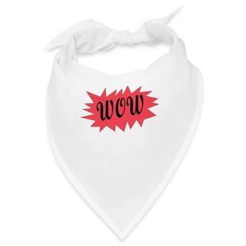WOW - Bandana - Weiß - Vorne