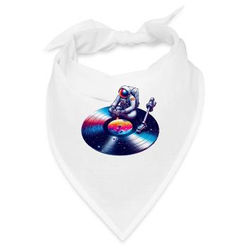 Kosmischer Klang - Bandana - Weiß - Vorne