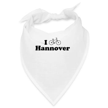 hannover biking - Bandana - Weiß - Vorne