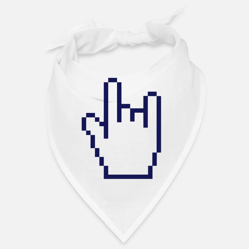 signe des cornes Bandana