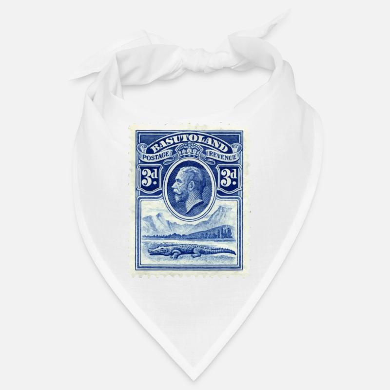 Stamp - Bandana - white