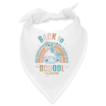 Back to School - Bandana - Weiß - Vorne