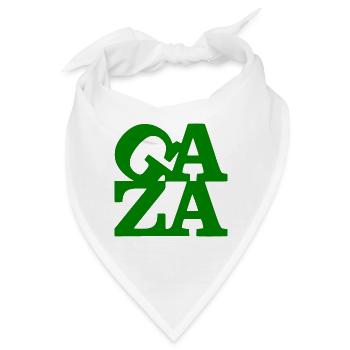 Gaza - Bandana - Weiß - Vorne