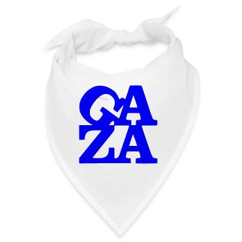 Gaza - Bandana - Weiß - Vorne