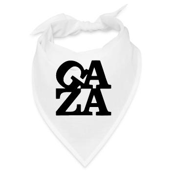 Gaza - Bandana - Weiß - Vorne