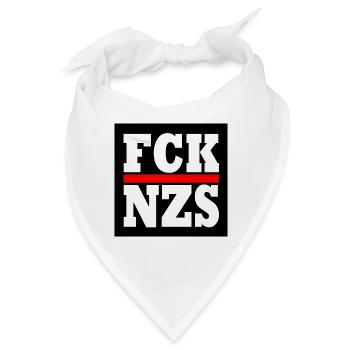 Fck nzs - Bandana - Weiß - Vorne