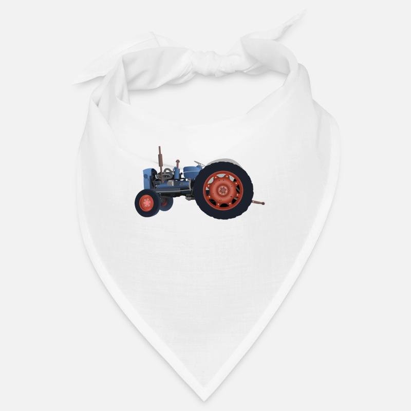 Traktor - Bandana - Weiß
