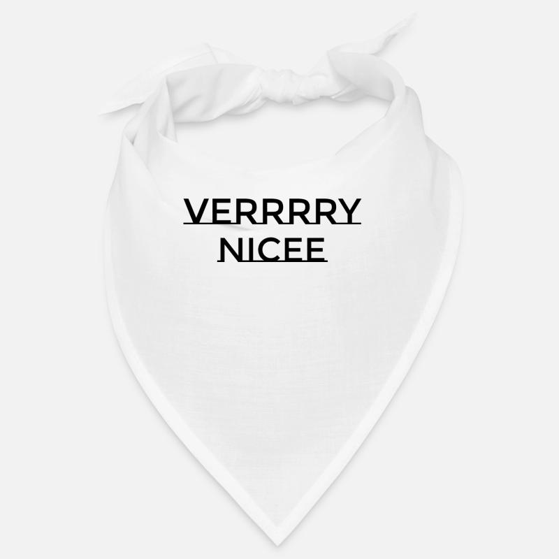 VERRRRY NICEE - Bandana - Weiß