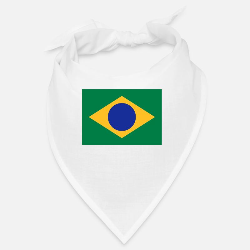 Drapeau national du Brésil Bandana