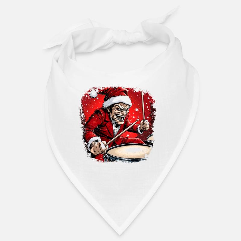 Drummer Christmas Bandana