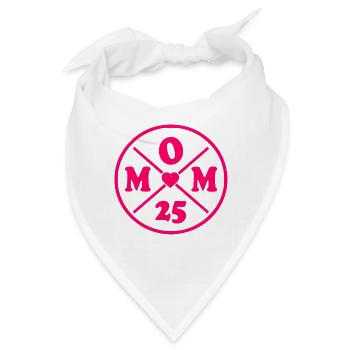 Mom 2025 - Bandana - Weiß - Vorne