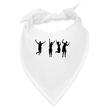 Freunde - Bandana - Weiß - Vorne