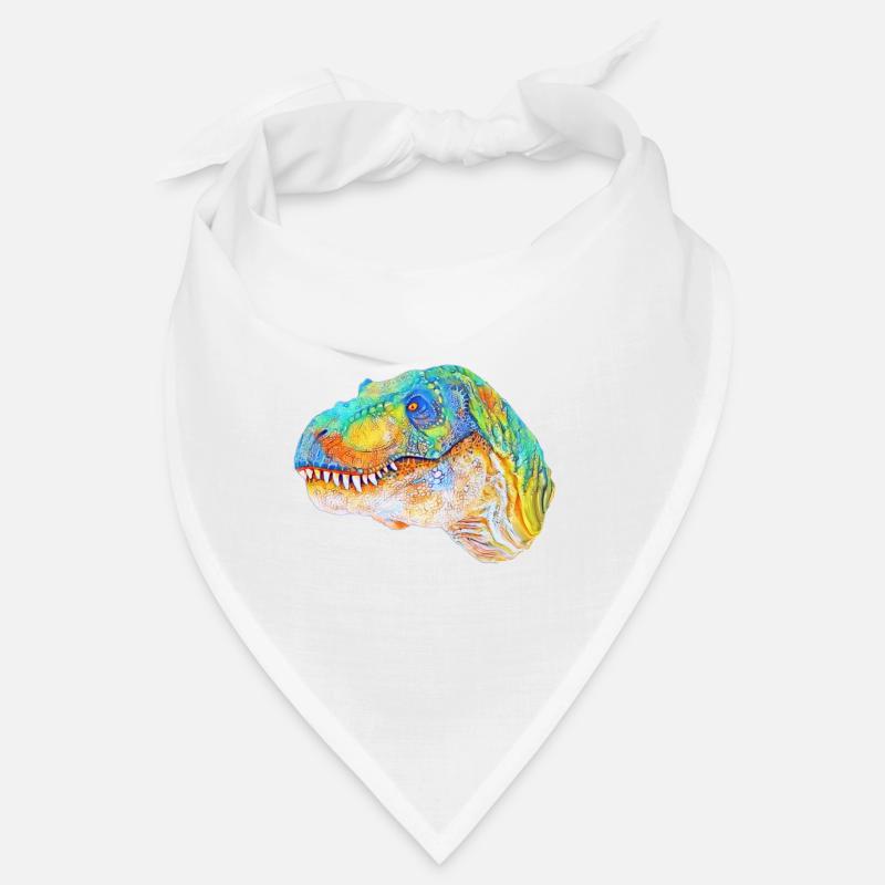 T-Rex - Bandana - Weiß