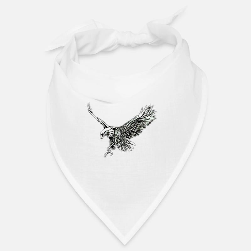 Adler - Bandana - Weiß
