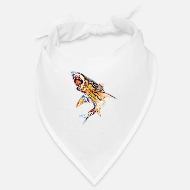 White shark Bandana