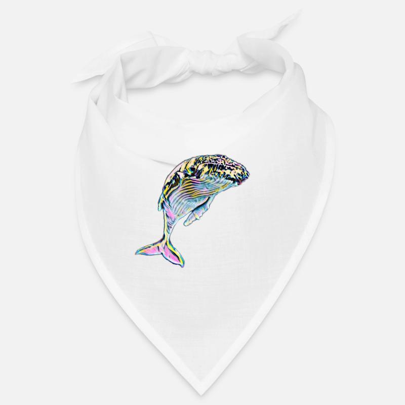 Wal - Bandana - Weiß