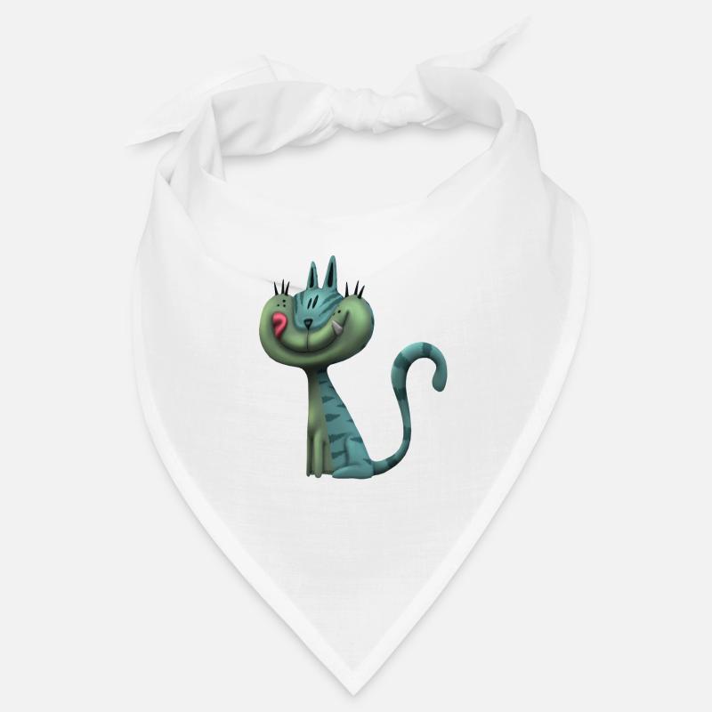 funny cat Bandana