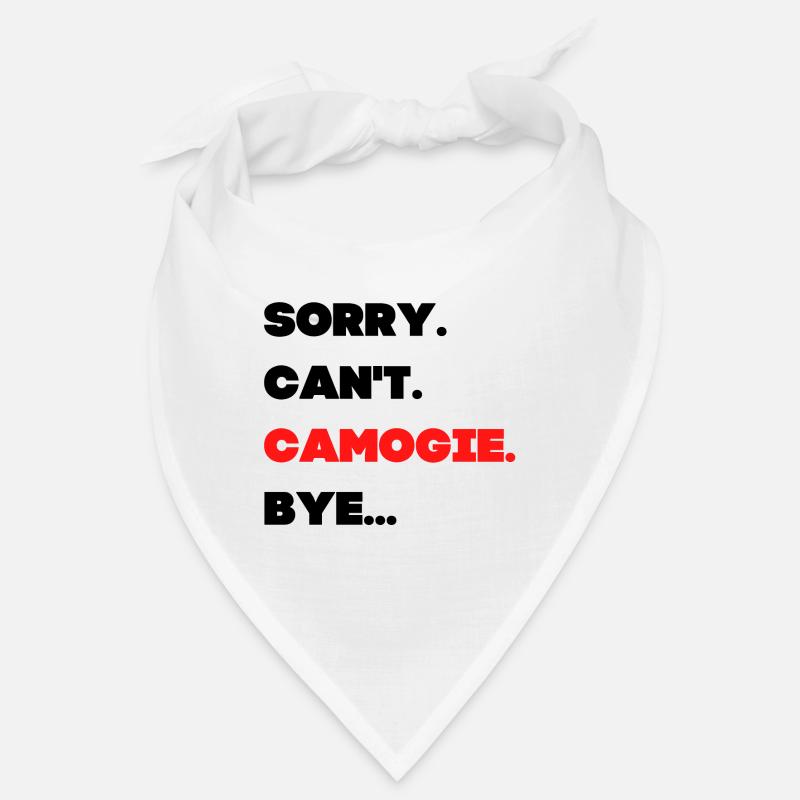 Pardon. Ne. Camogie. au revoir Bandana