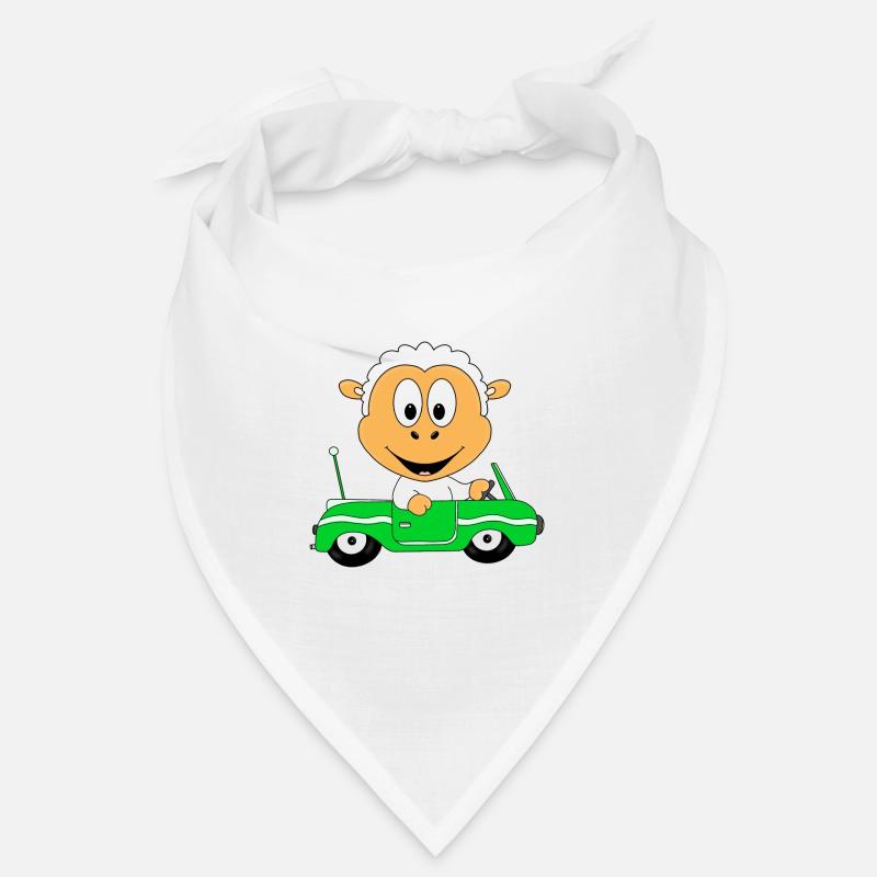 SCHAF - AUTOFAHRER - AUTO - CABRIO - TIER - FUN Bandana