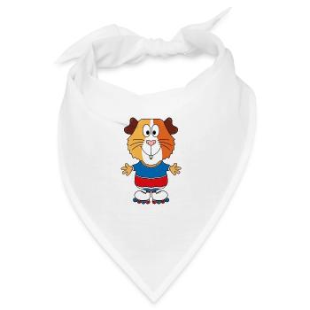 MEERSCHWEINCHEN - INLINER - INLINE SKATES - SPORT - Bandana - Weiß - Vorne