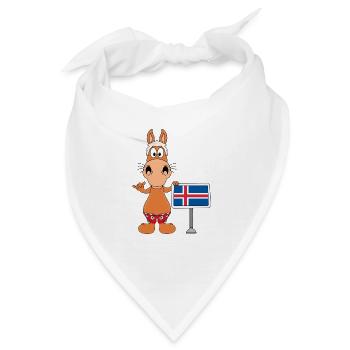 PFERD - PONY - ISLAND - ISLÄNDER - ISLAND - SHAKA - Bandana - Weiß - Vorne