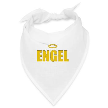 ENGEL - HIMMEL - HEILIGENSCHEIN - Bandana - Weiß - Vorne