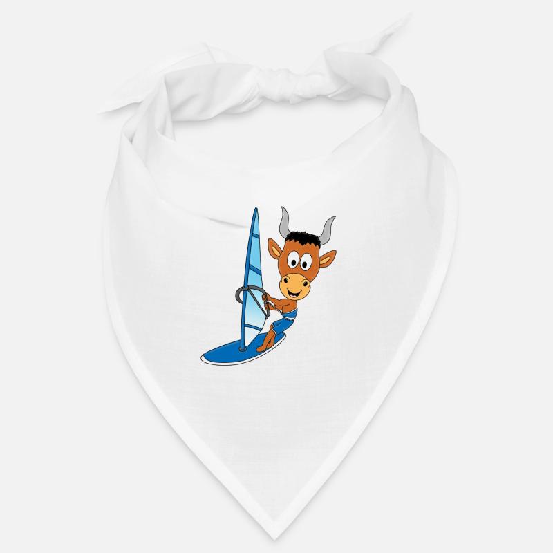 WINDSURFEN - SURFEN - STIER - BULLE - TIER Bandana