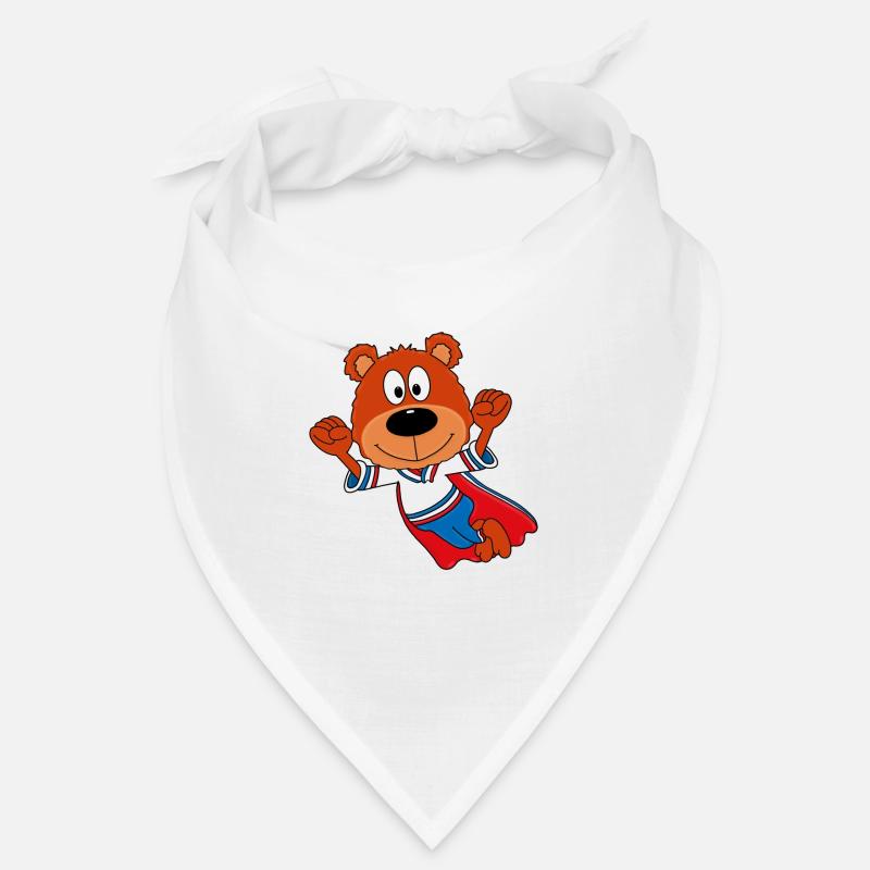TEDDY - SUPERHELD - TEDDYBÄR - KINDER - BABYS Bandana