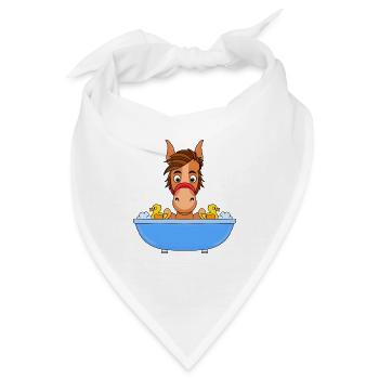 PFERD - PONY - BADEWANNE - Bandana - Weiß - Vorne