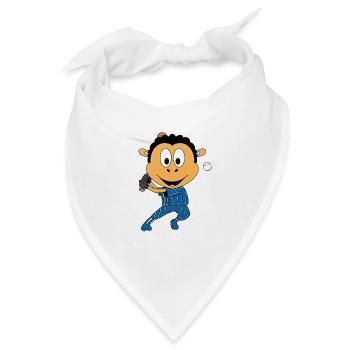 SCHAF - BASEBALL - Bandana - Weiß - Vorne
