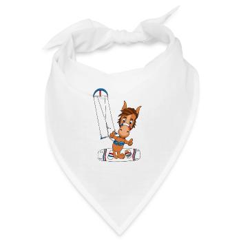 PFERD - PONY - KITESURFER - KITE - KITEN - KITEN - Bandana - Weiß - Vorne