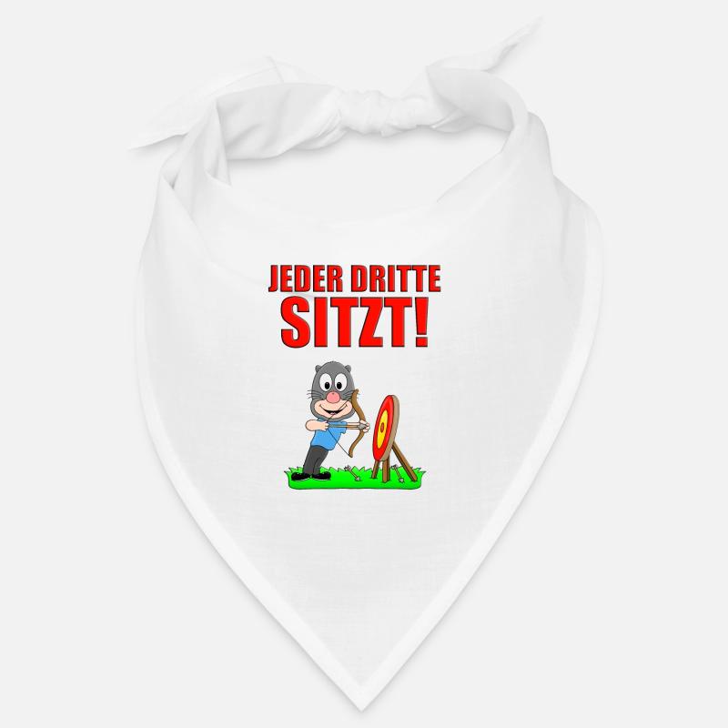 BOGENSCHIEßEN - MAULWURF - JEDER DRITTE SITZT! Bandana
