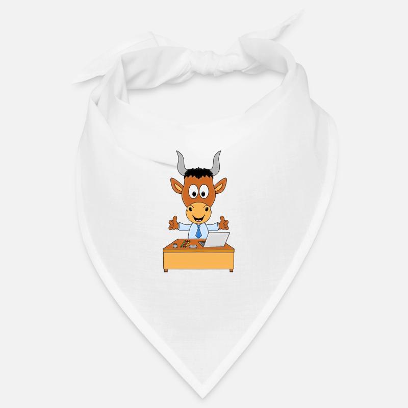 STIER - BULLE - RIND - BÜRO - CHEF - MITARBEITER Bandana
