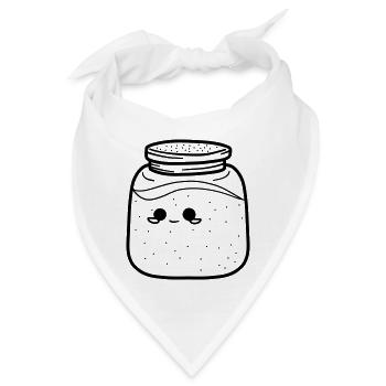 Kawaii - Bandana - Weiß - Vorne