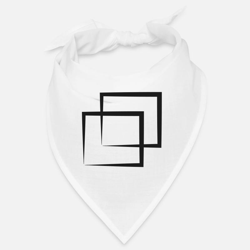 Viereck Geometrie Muster Bandana