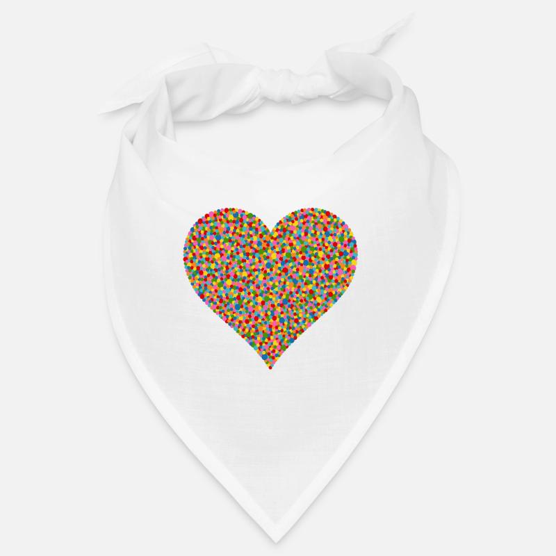 Konfetti Herz Bandana