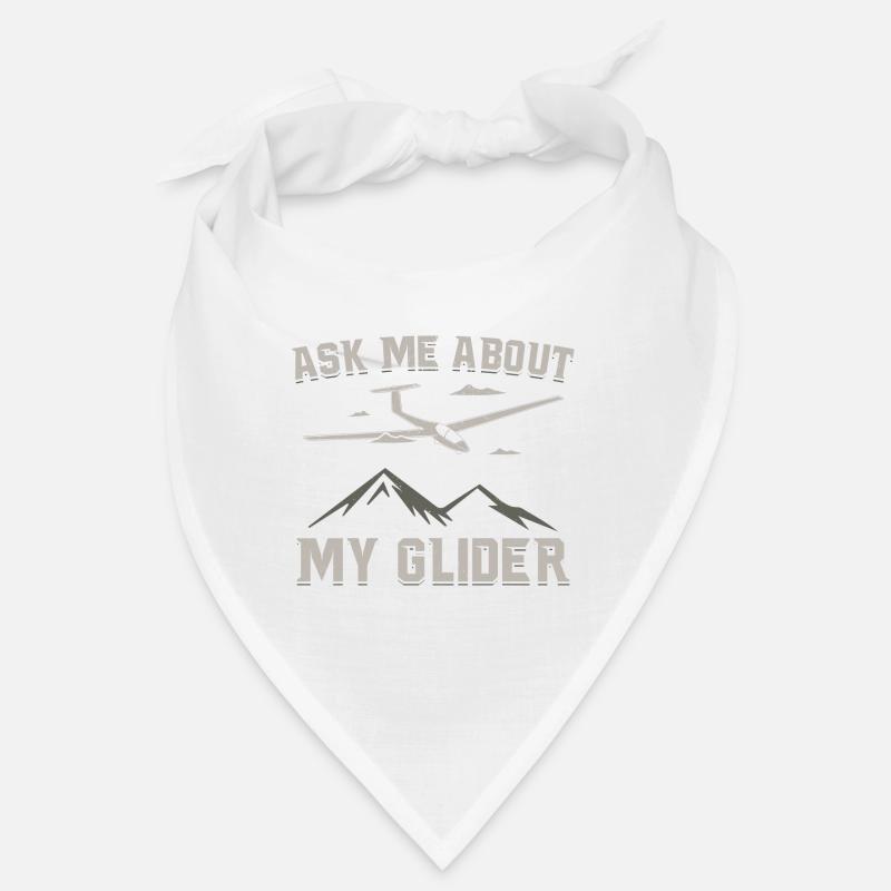 Demandez-moi mon planeur Idée cadeau Bandana