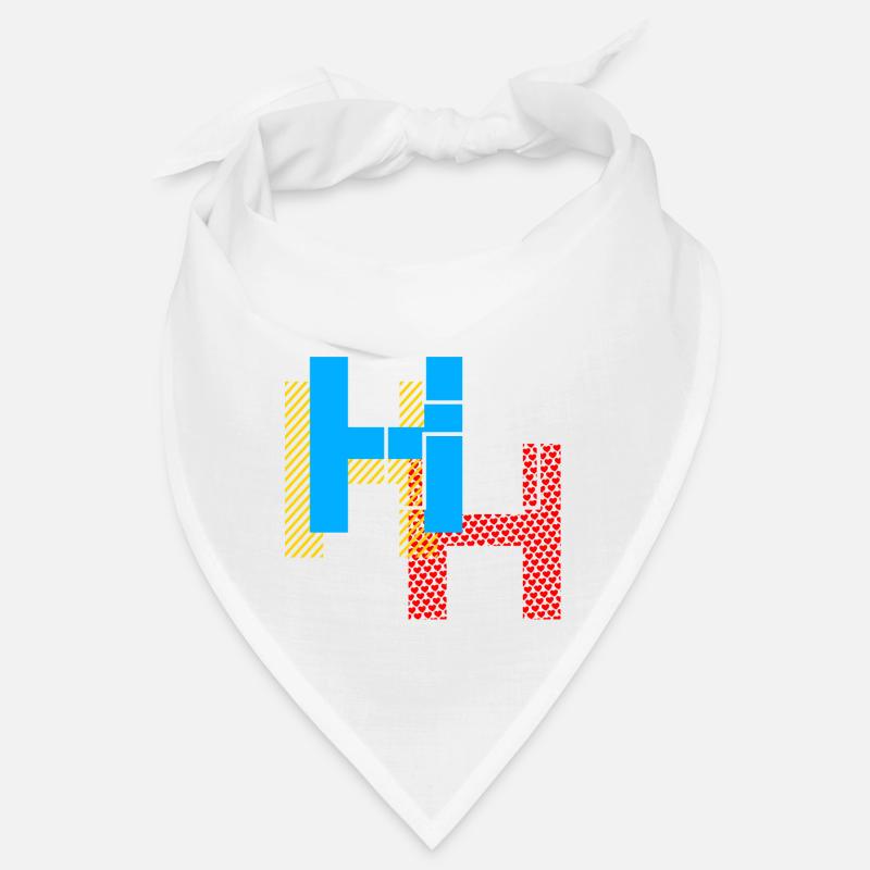 H Buchstabe Bandana