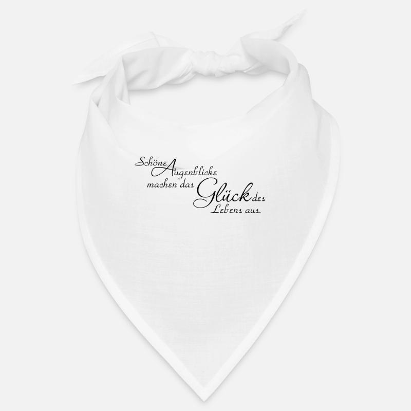 Schöne Augenblicke der Lebens Bandana