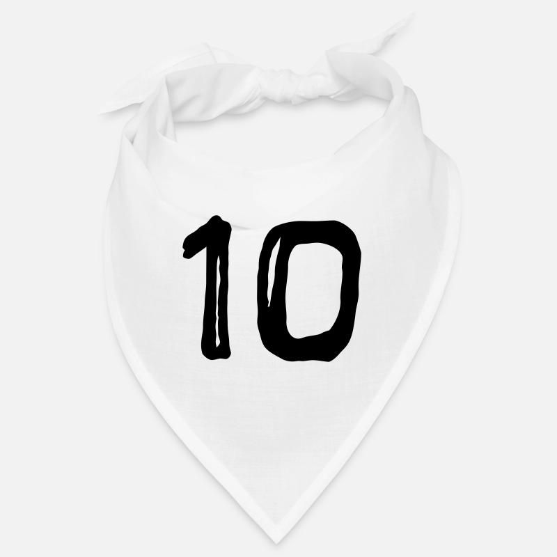 Numéro de maillot - Dix Bandana
