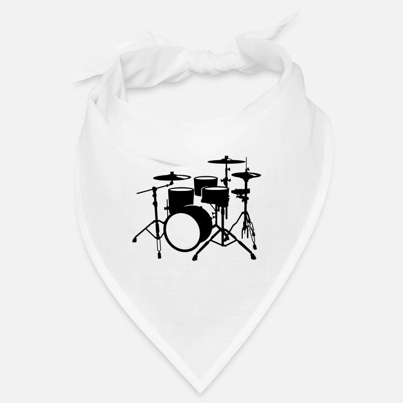 Percussion - Bandana - blanc