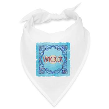 keltischer rahmen wicca e 238 - Bandana - Weiß - Vorne