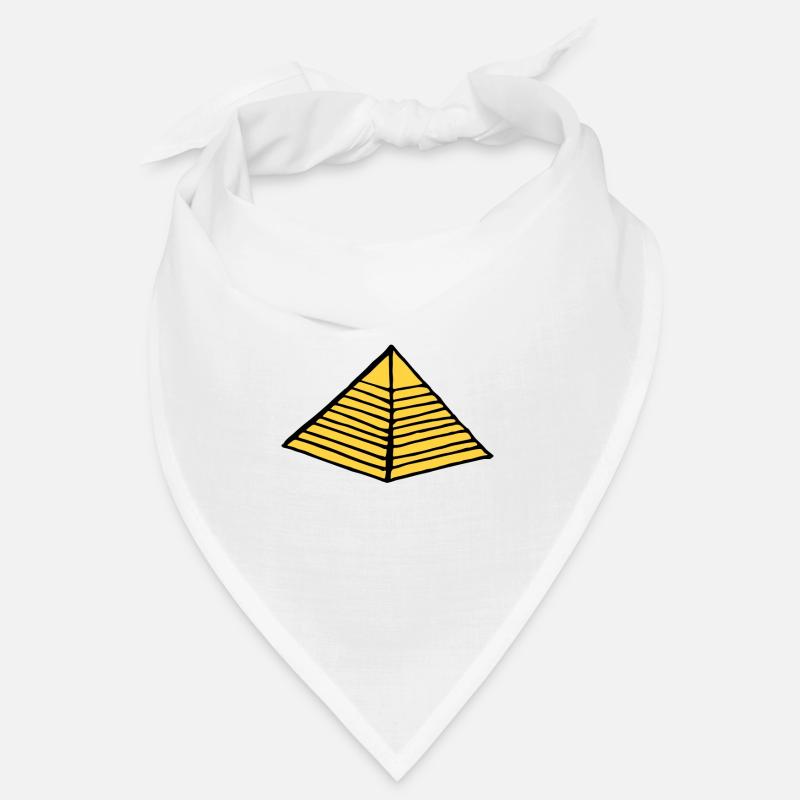 Pyramide - Bandana - Weiß
