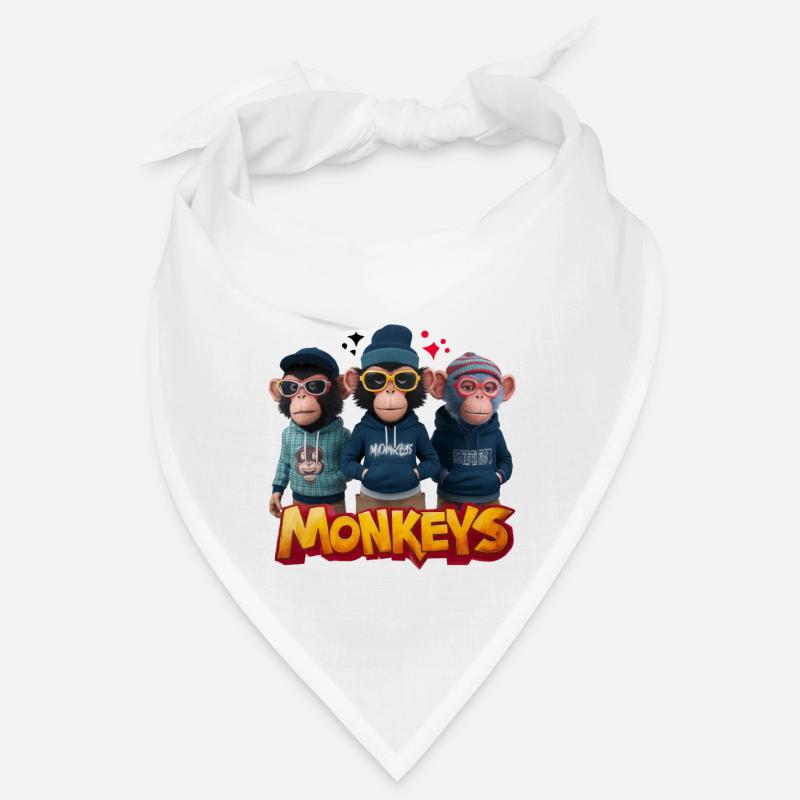 Monkeys 2 Bandana