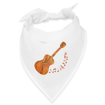 gitarre e 109 - Bandana - Weiß - Vorne