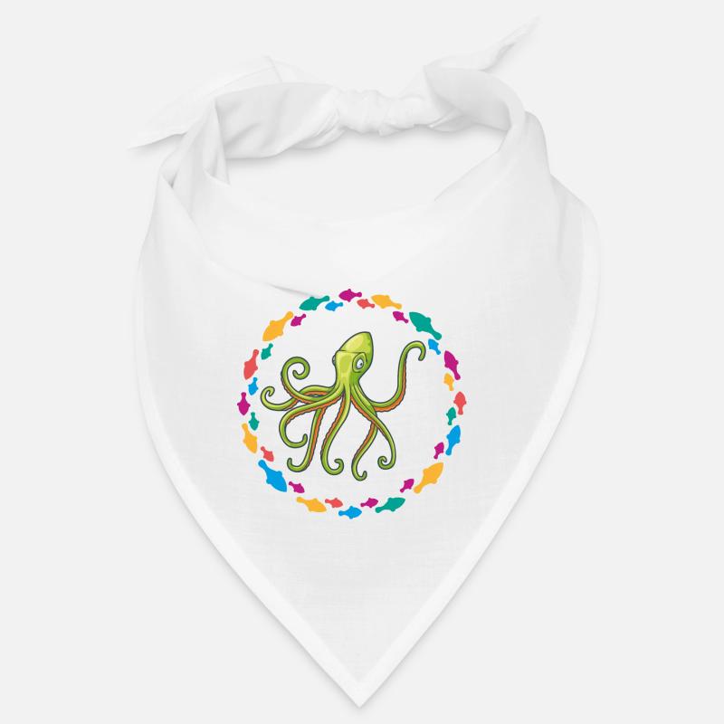 Pieuvres vert Bandana