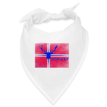 Norway wildlife - Bandana - Weiß - Vorne