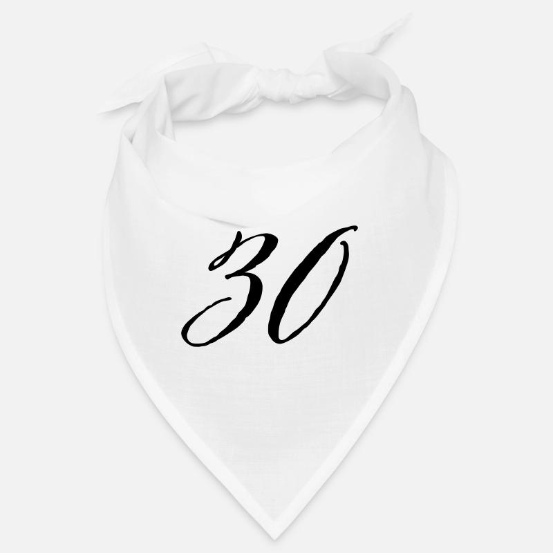30e anniversaire 30 ans Bandana