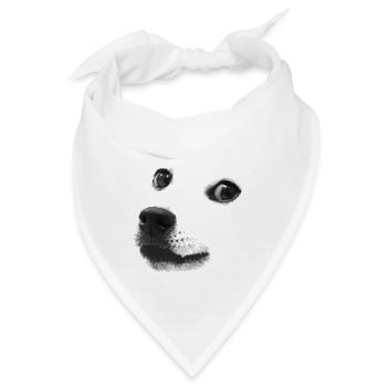 Doge - Bandana - Weiß - Vorne